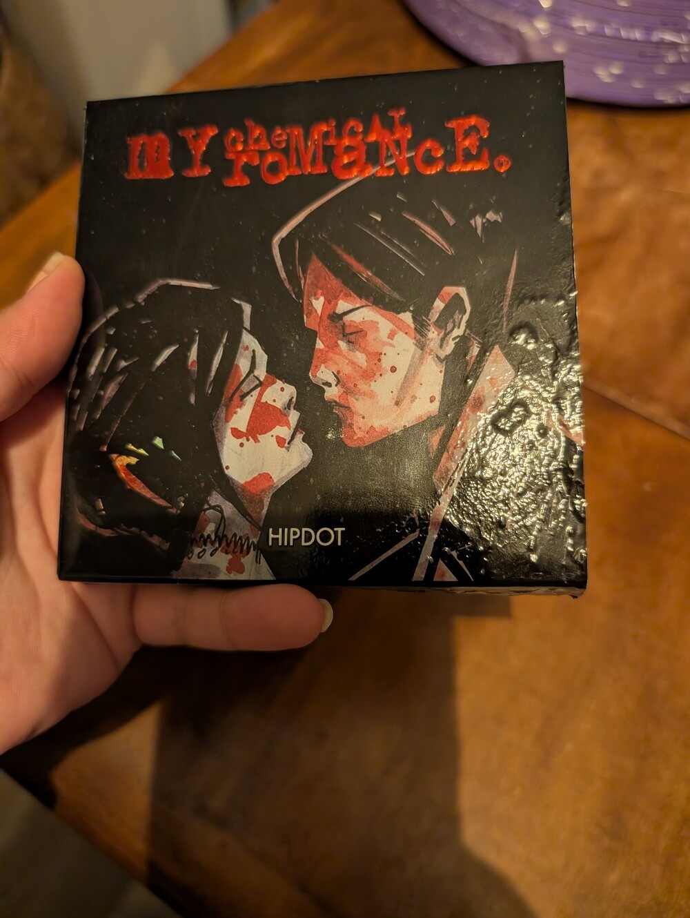 Hipdot my Chemical Romance Black & Red palette